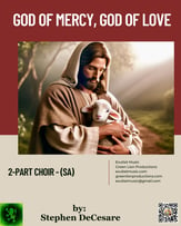 God Of Mercy, God Of Love SA choral sheet music cover